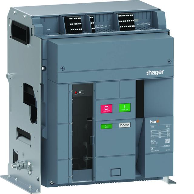 ACB HW2 66kA 800A 3P Wyłącznik powietrzny stacjonarny do wyzwalacza sentinel HW2E308FB HAGER