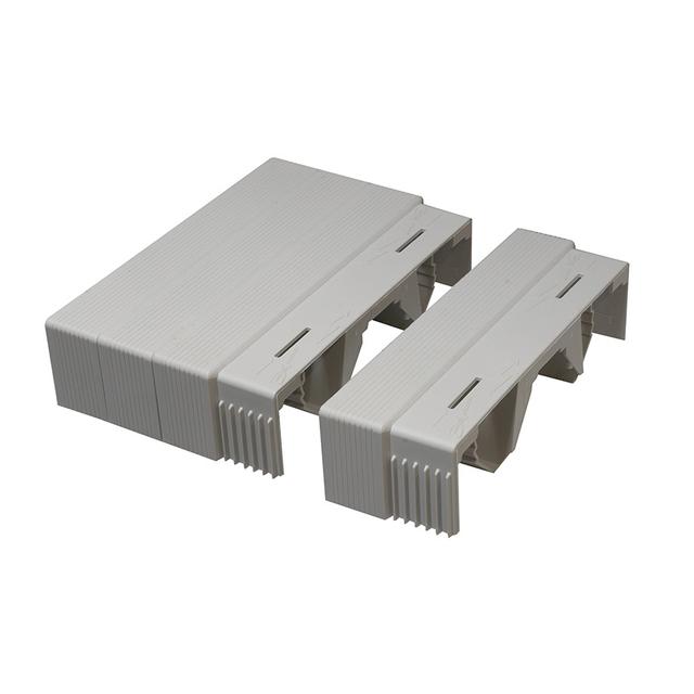 Osłona szyn prądowych 3P dla szyn o szerokości 20 lub 30 mm i grubości 5 lub 10 mm BBC-60/3 001696009 ETI