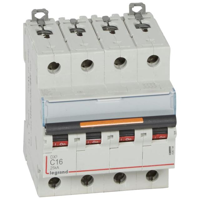 Wyłącznik Nadprądowy S324 C16 4P 16A 25Ka DX3 409794 LEGRAND