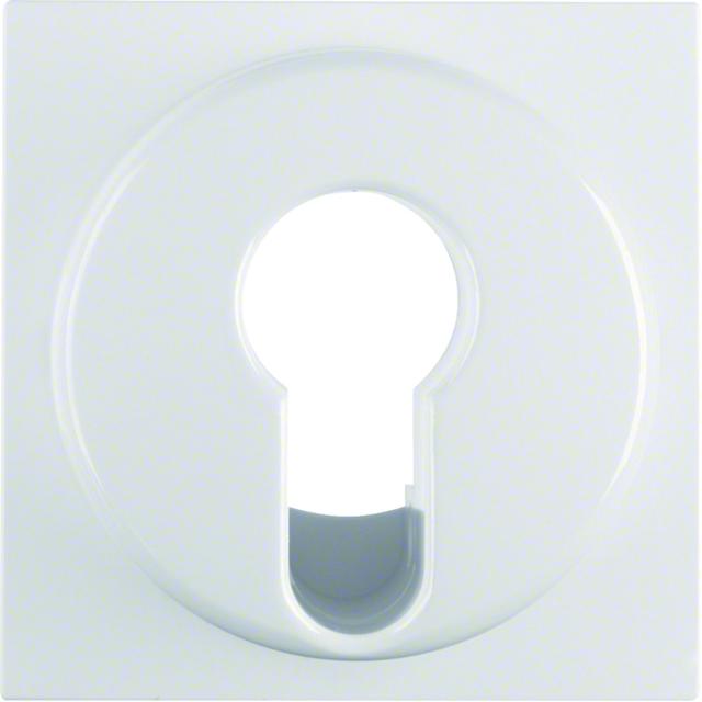 BERKER B.X/S.1 Płytka czołowa do łącznika na klucz biały 15078989 HAGER