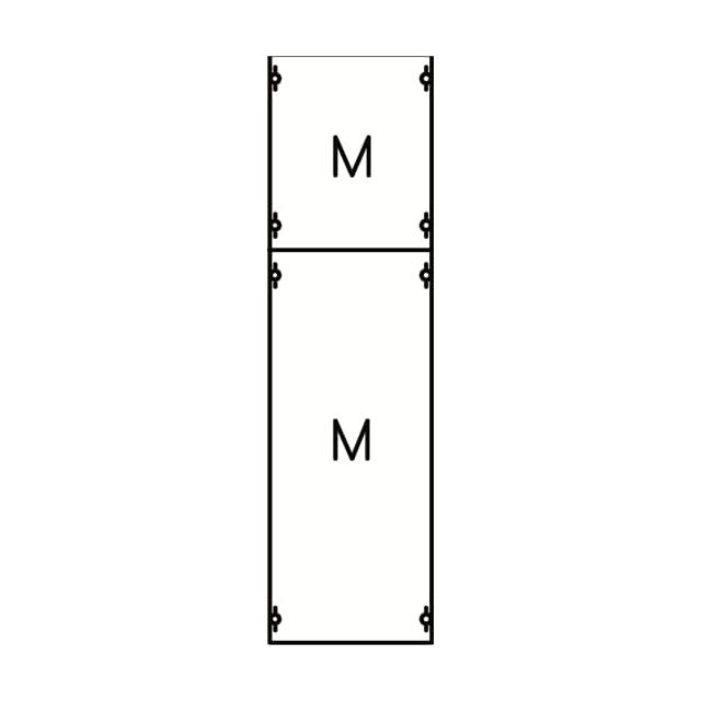 1M2A Pole rozdzielcze 1 kol.szer.