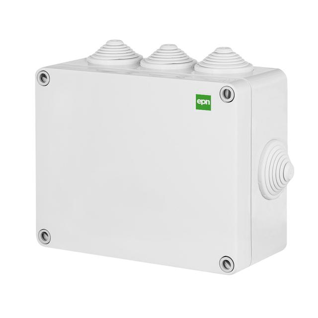 INDUSTRIAL Puszka n/t 130x95x58 z 8 dławicami