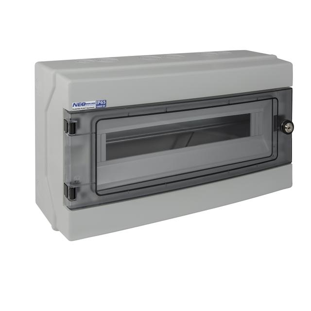 Rozdzielnica hermetyczna natynkowa 1x18 IP65 500VAC/1000VDC RH-18S/Z- zamkiem 36.719 OPATÓWEK