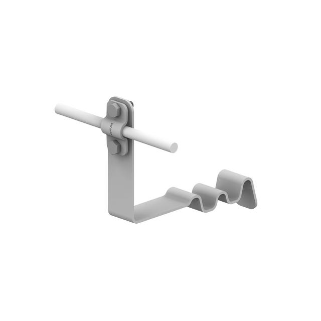 Uchwyt dach.prof. WZÓR 25  Z-śruba, H=10 cm /OG/