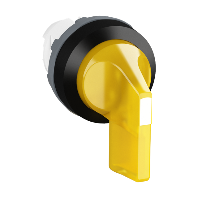 Przełącznik obrotowy 3poz. żółty M3SS5-11Y