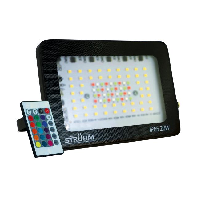 Naświetlacz SMD LED TABLET LED 20W BLACK RGBW