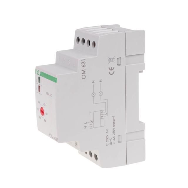 OGRANICZNIK POBORU MOCY, REGULACJA OBCIĄŻENIA 200-1000VA , I=16A , 3 MODUŁY