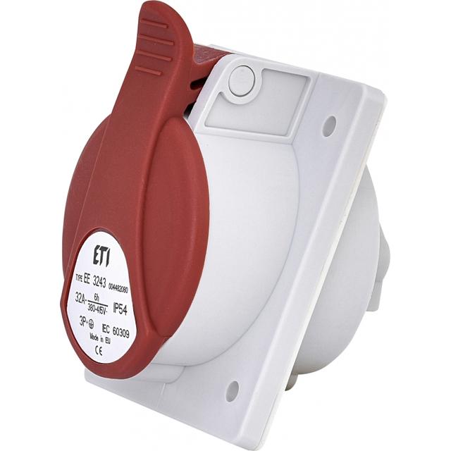 32A 400V 3P+PE Gniazdo tablicowe IP54 EE 3243 004482080 ETI
