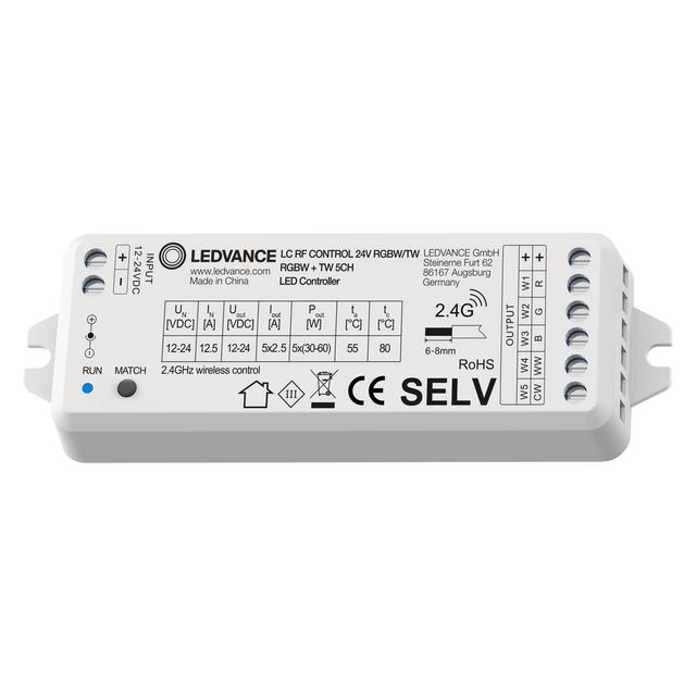 Wielokanałowa jednostka sterująca LC RF CONTROL 24V RGBW/TW