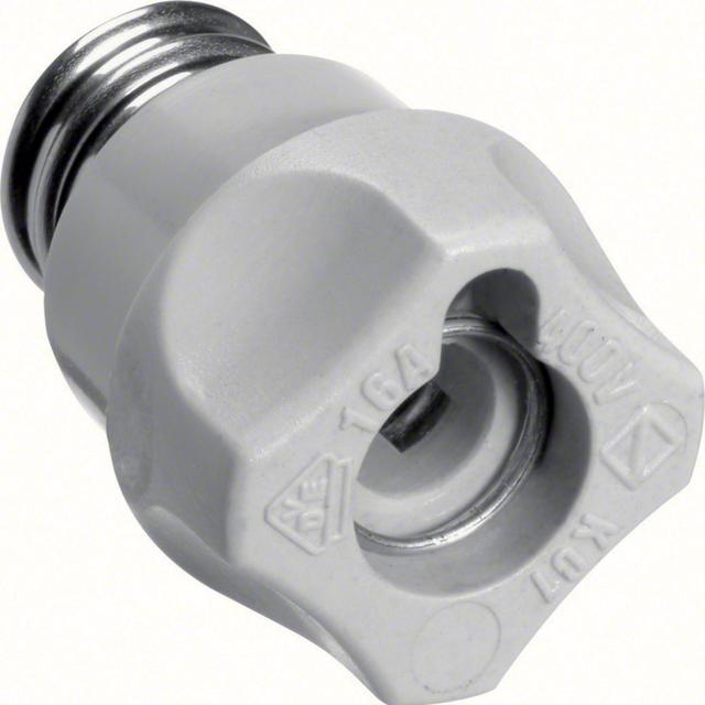 Główka bezpiecznikowa ceramiczna D01 PK01 E14 16A 400VAC 250VDC LE14SK HAGER