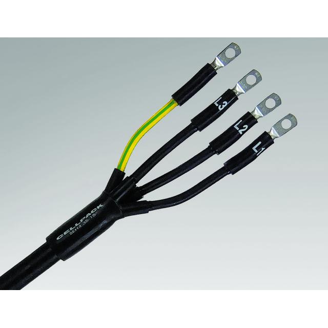 Głowica termokurczliwa napowietrzna 0,6/1 kV do kabli 4-żyłowych o izolacji polimerowej, SFEX4 120-2