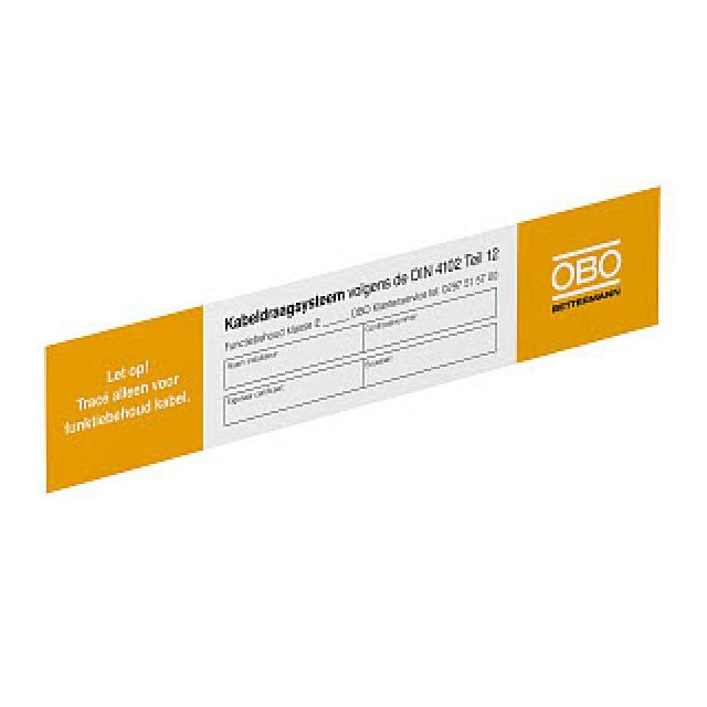 KS-E NL Tabliczka opisowa