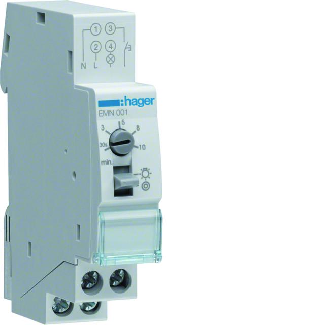 Wyłącznik schodowy 30s-10min 230V 1Z 16A EMN001 HAGER