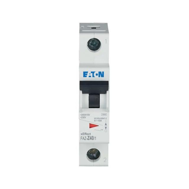 FAZ-Z40/1 Wyłącznik nadprądowy 10kA Z40A 1P 278630 EATON