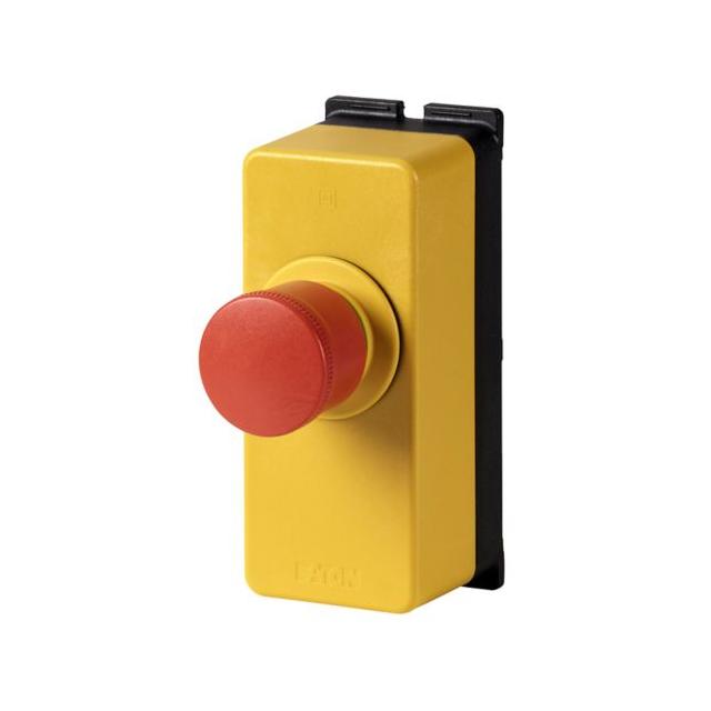 M22-PV30/FK11/FIY1 Miniaturowy przycisk zatrzymania awaryjnego 30mm w mini kasetce 1NO+1NC bez podśw