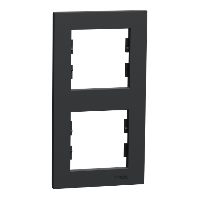 Miluz ED, Ramka 2-krotna pionowa, antracyt