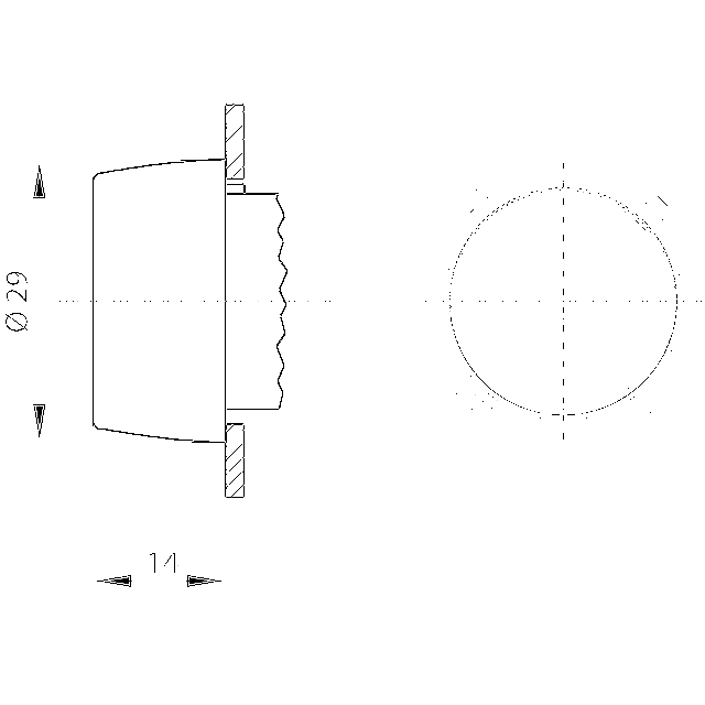 PRZYCISK KRYTY PODŚW BSP NIEBIESKI SP22-AKLN\.