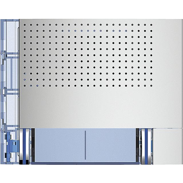 Sfera: Plakietka Modułu Fonicznego Podstawowego - 2x1 Przycisk - Aluminium 351041 LEGRAND