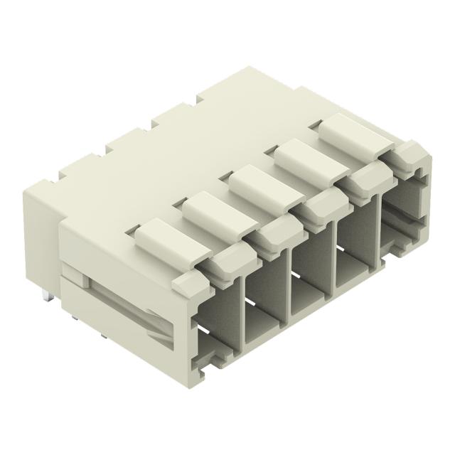 MCS-MAXI gniazdo 5-bieg. jasnoszare raster 7,62 mm /24szt./ WAGO