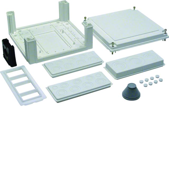 univers Z Obudowa przyłączeniowa pusta montaż boczny 324x307x149mm IP54 U84LS HAGER