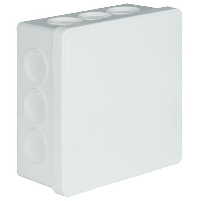 VP-03 Puszka n/t 86x86x40mm IP55 12-wl klik Z-sł. biała VP 003-01 61.113 OPATÓWEK