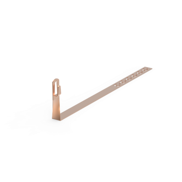 CU UCHWYT POD DACH.L-450 SKRĘCONY/100 Z ZACZEPEM 11.4.1/Z CU