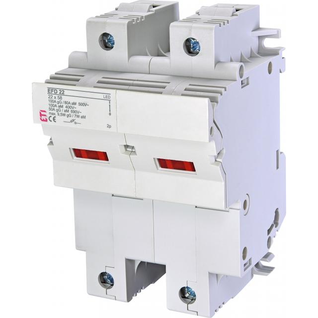 Rozłącznik bezpiecznikowy EFD 22 2P LED 002570013 ETI