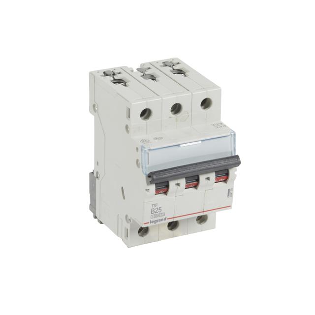 Wyłącznik Nadprądowy 3P B25A 10Ka AC S313 TX3 404128 LEGRAND