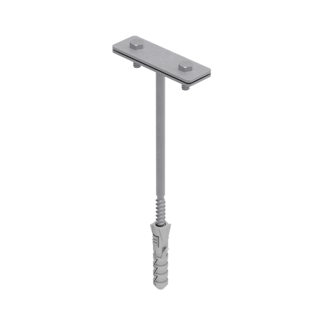 OG UCHWYT Z KOŁKIEM DO BEDN. 50 MM L-160