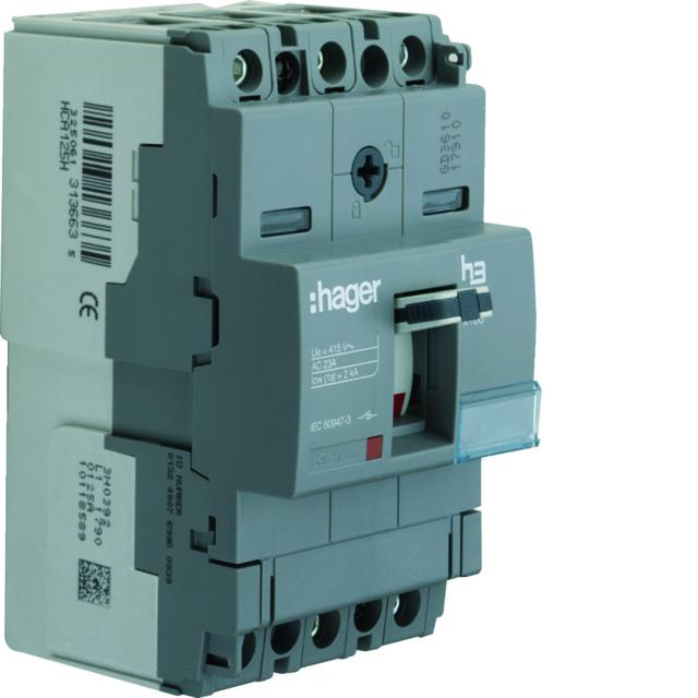 Rozłącznik obciążenia x160 3P 125A HCA125H HAGER