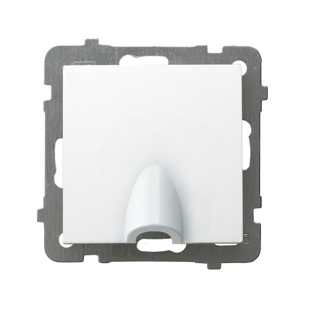 AS ANTYBAKTERYJNY Przyłącz kablowy produkt zawiera szkło fosforanowo-srebrowe - kolor biały