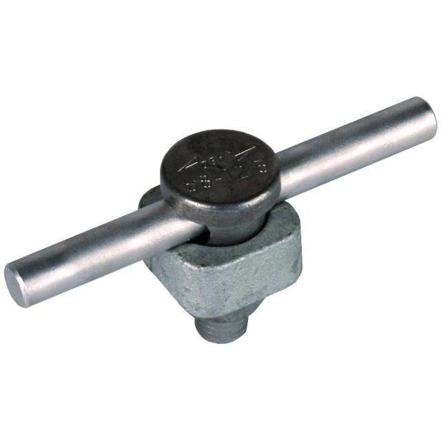 Zacisk KS, 1-częściowy M12, St/tZn