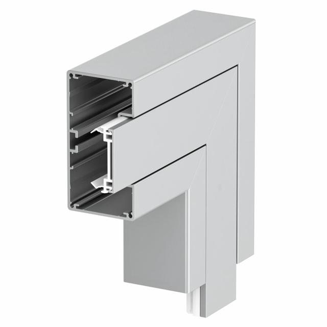 GA-FS53100EL, Naroże płaskie, stałe, Alu