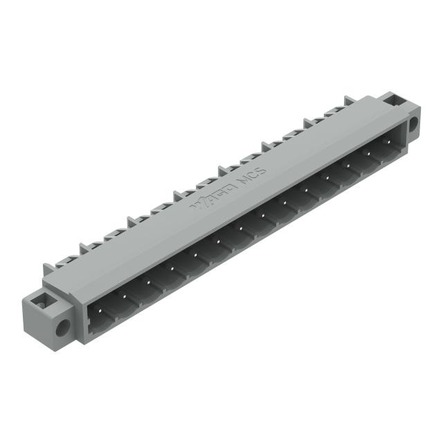 MCS-MIDI Classic wtyk 14-bieg. szary raster 5 mm /50szt./ WAGO