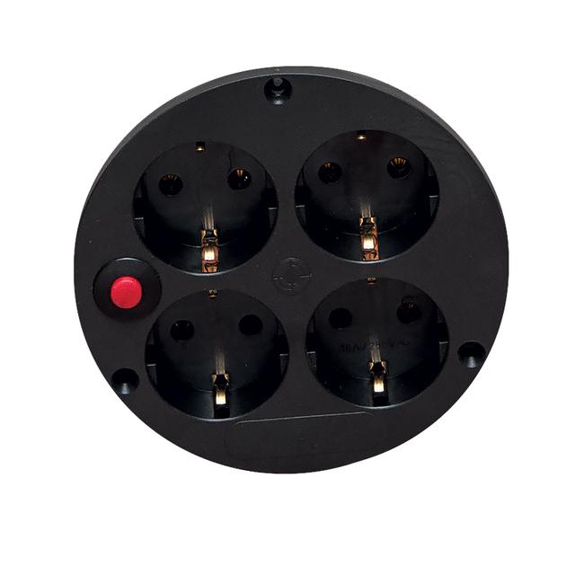 GDPS-Gniazdo do przedłużacza SCHUCO 4x220V+ Termik 32.52 OPATÓWEK