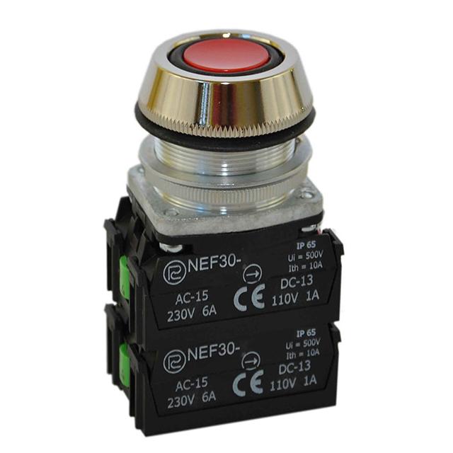 Przycisk NEF30-UKX3Y czerwony W0-NEF30-UK X3Y C PROMET