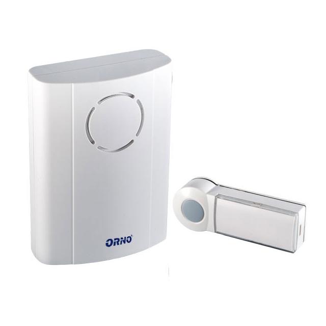 Dzwonek bezprzewodowy EMO DC bateryjny z learning system biały OR-DB-KH-120/W ORNO
