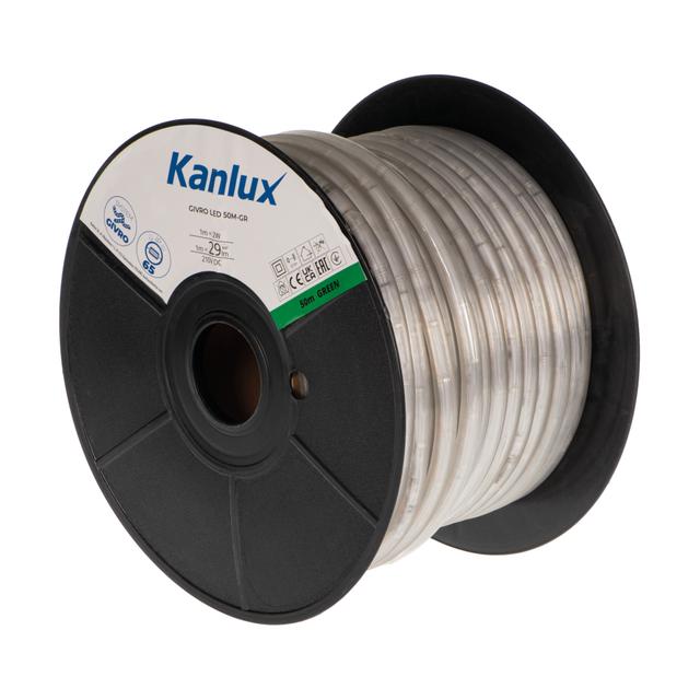 GIVRO LED 50M-GR Wąż LED rolka 50m 210 DC GIVRO LED 50M-GR barwa zielona 1m = 29Lm 38586 KANLUX