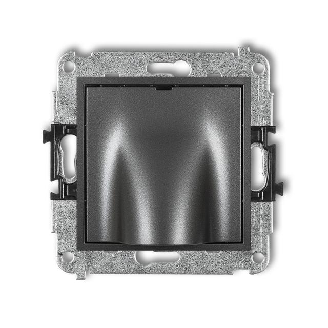 ICON Mechanizm wypustu kablowego grafitowy