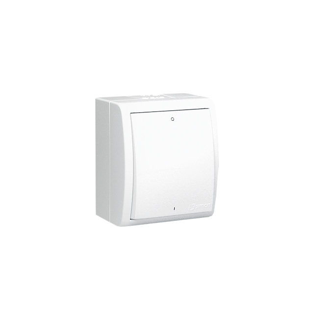 Simon Aquarius Łącznik dwubiegunowy bryzgoszczelny IP54 10A 250V zaciski śrubowe biały AQW2/11 KONTAKT