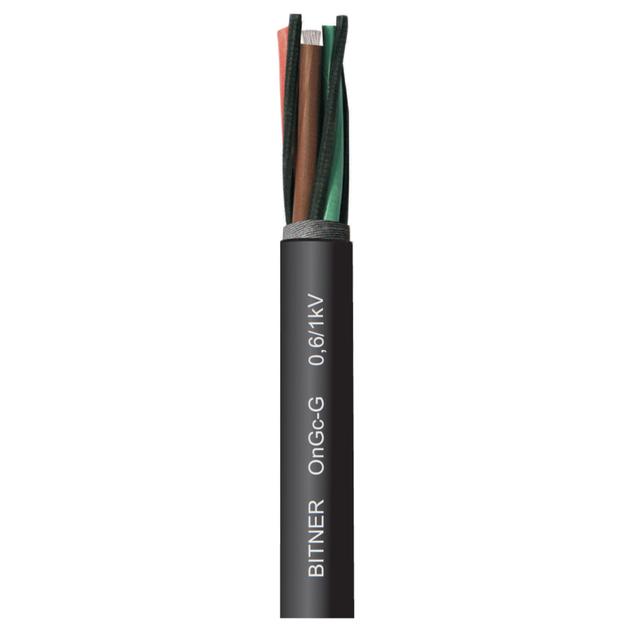 OnGc-G 0,6/1kV 3x95+4,0x35/4,0+3x4,0 Oponowy przewód górniczy, wielożyłowy nieekranowany o izolacji
