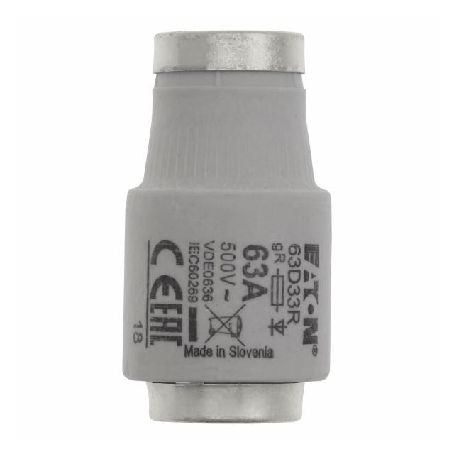 FUSE-D2 63A F GR 500VAC E33 Wkładka DIII 63A F GR 500VAC E33 63D33R EATON