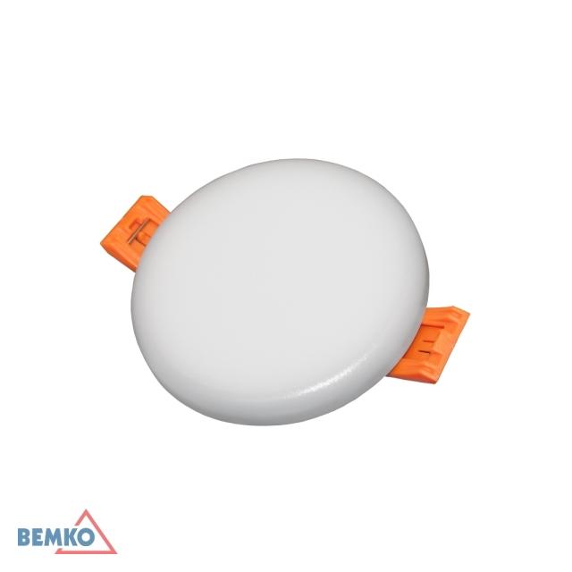 OPRAWA DOWNLIGHT LED WALED 10W 4000K 860LM IP66/IP20 PF>0.5 125x20MM OKRĄGŁA BIAŁA