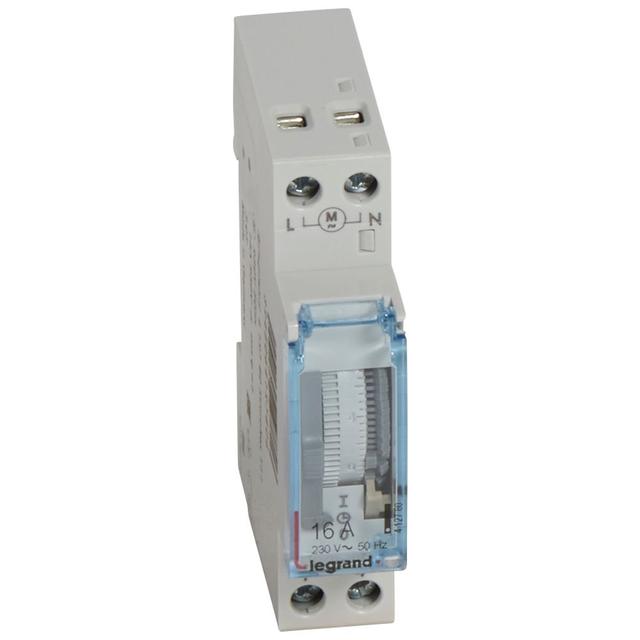 PROGRAMATOR ANALOGOWY DOBOWY 1-MODUŁOWY T11, NAPĘD SYNCHRONICZNY, Legrand