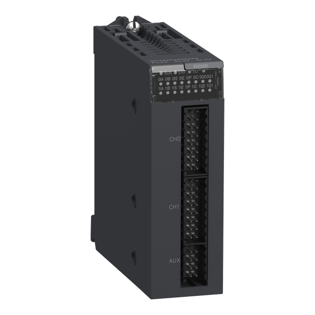 Modicon X80, moduł szybkiego licznika, 2 kanały BMXEHC0200