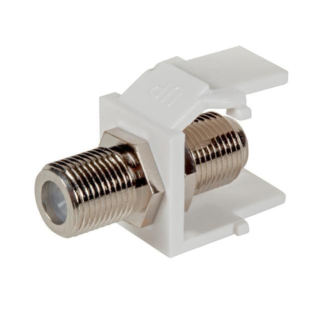 Adapter ze złączem F biały