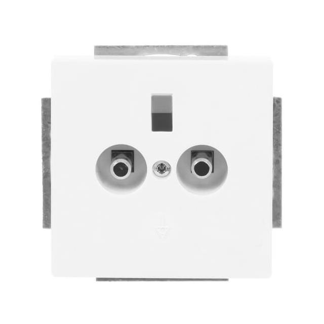 CARAT/FUTURE  Gniazdo wyrównania potencjałów (męskie)  biały studyjny