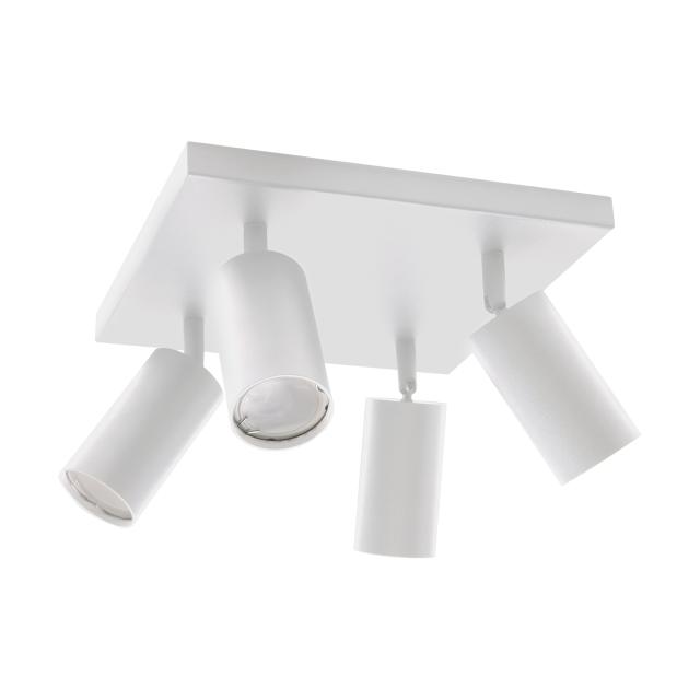 Oprawa lampa ścienno sufitowa MANAM 4X GU10 BIAŁA 03762 IDEUS