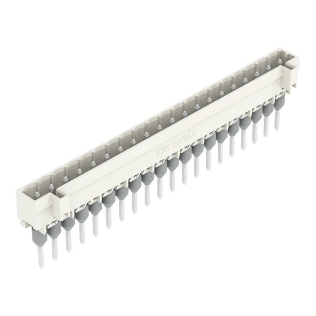 MCS-MIDI Classic wtyk 20-bieg. j-szary raster 5 mm /50szt./ WAGO