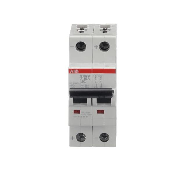 S202M-Z10UC Wyłącznik nadprądowy 10kA AC/DC 2P Z10A 2CDS272061R0428 ABB